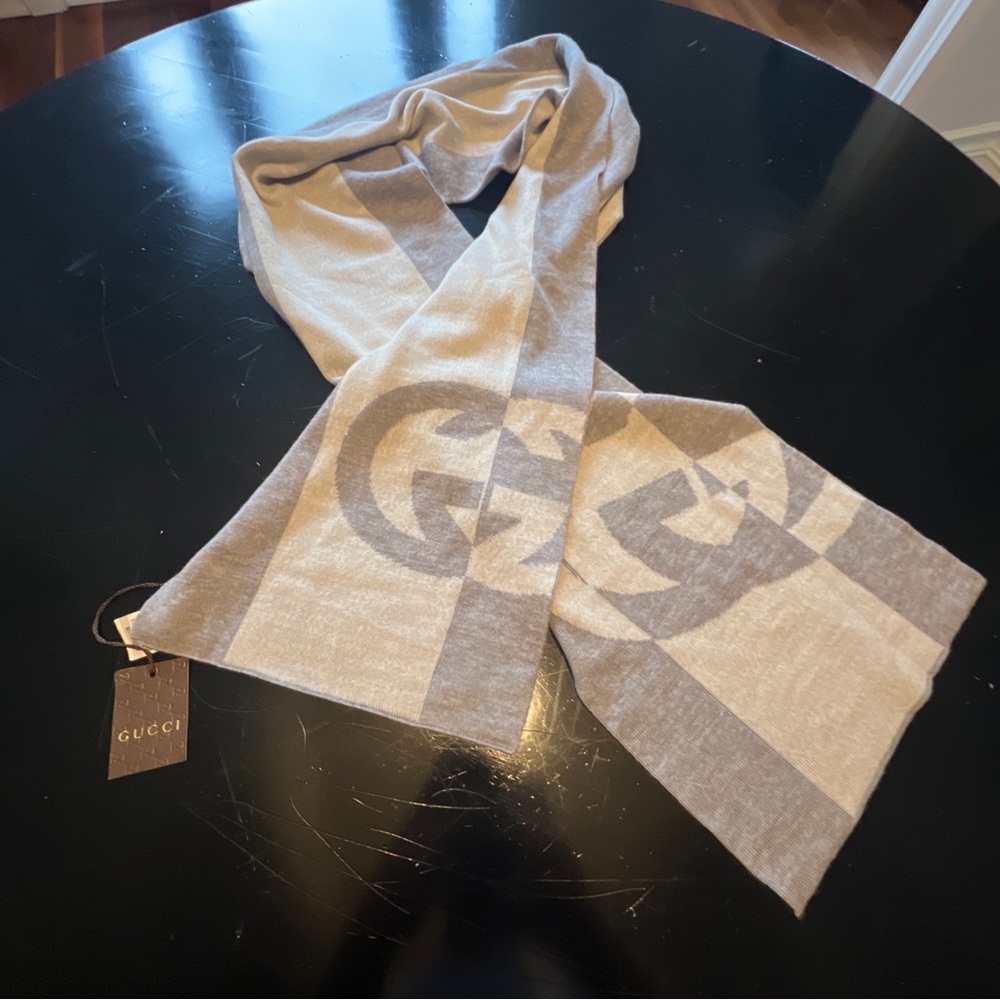 Brand New Gucci Scarf with Tags, Never Worn - Retails for $300+